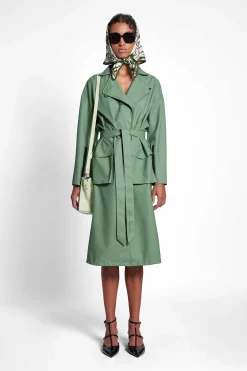 STUTTERHEIM Kvinners Salg<Kista Trenchcoat