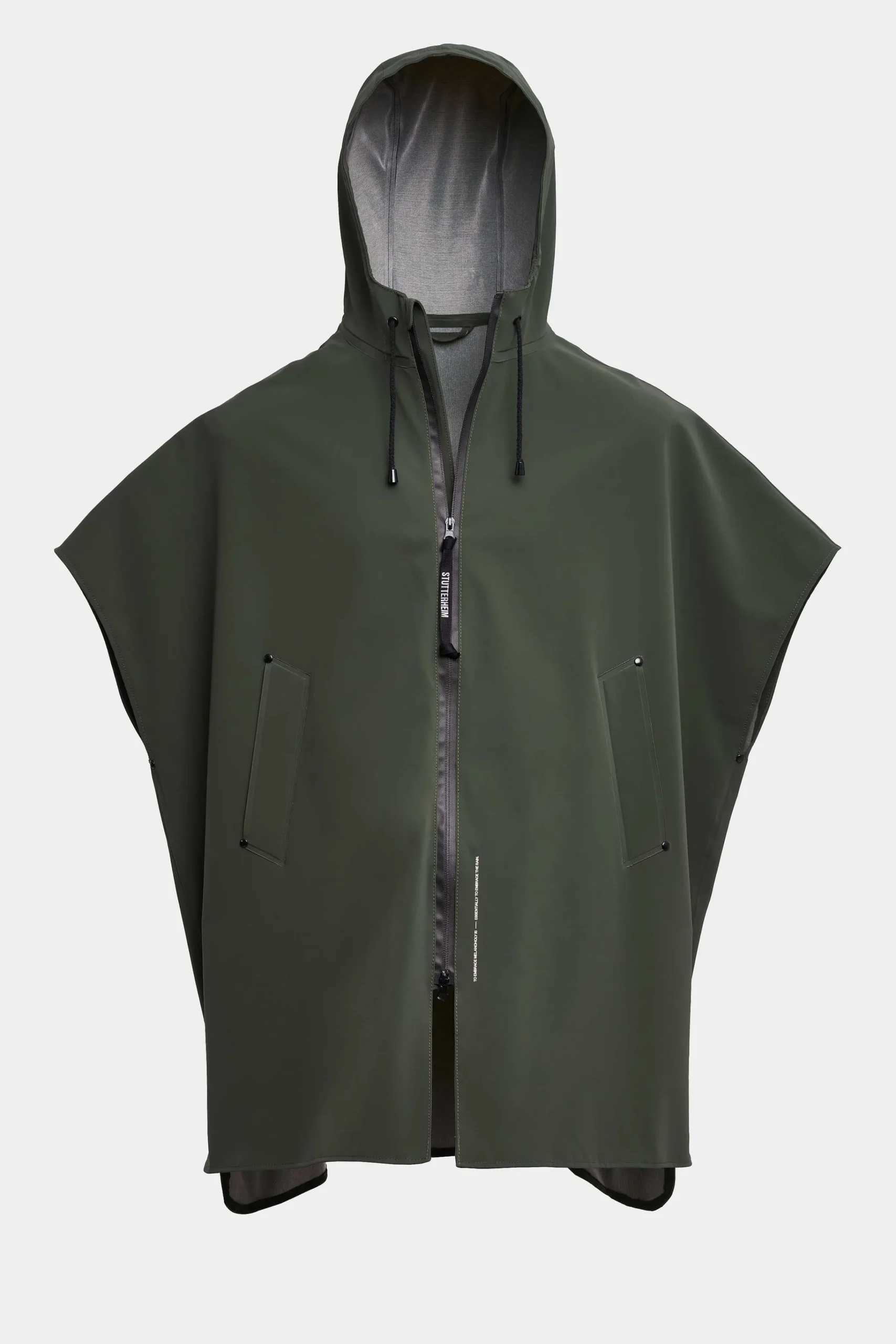 STUTTERHEIM Kvinners Salg<Lomma Matte Poncho