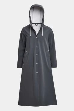 STUTTERHEIM Kvinners Salg<Mosebacke Lang Matt Regnfrakk