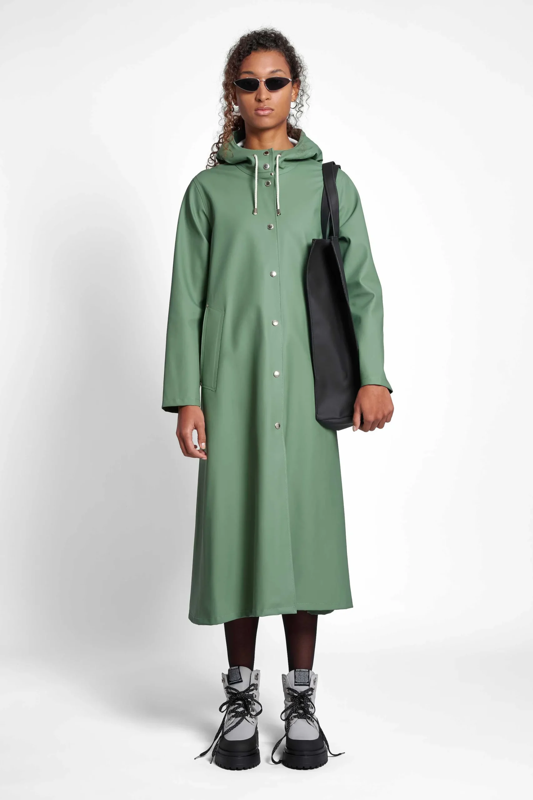 STUTTERHEIM Kvinners Salg<Mosebacke Lang Regnfrakk