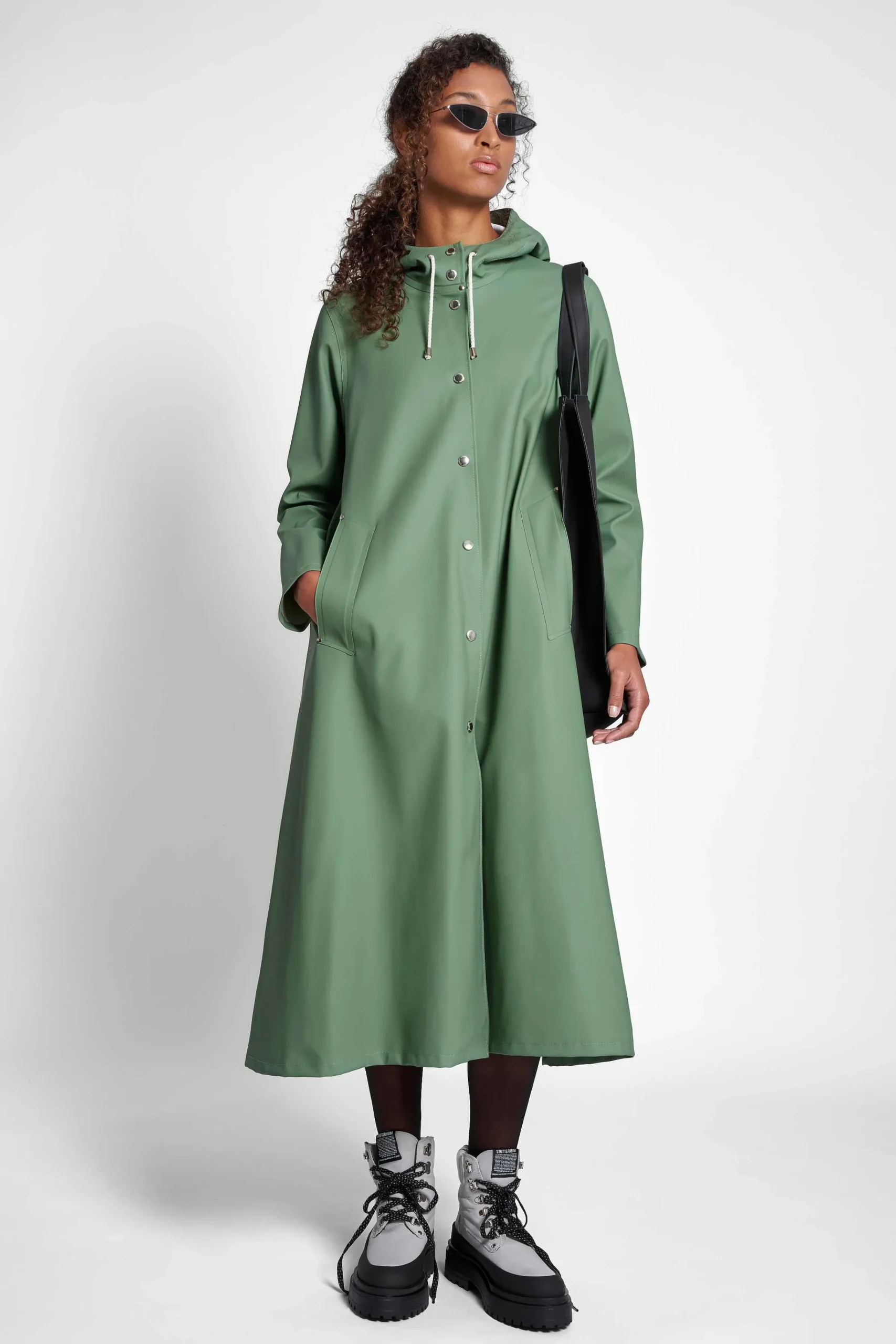 STUTTERHEIM Kvinners Salg<Mosebacke Lang Regnfrakk