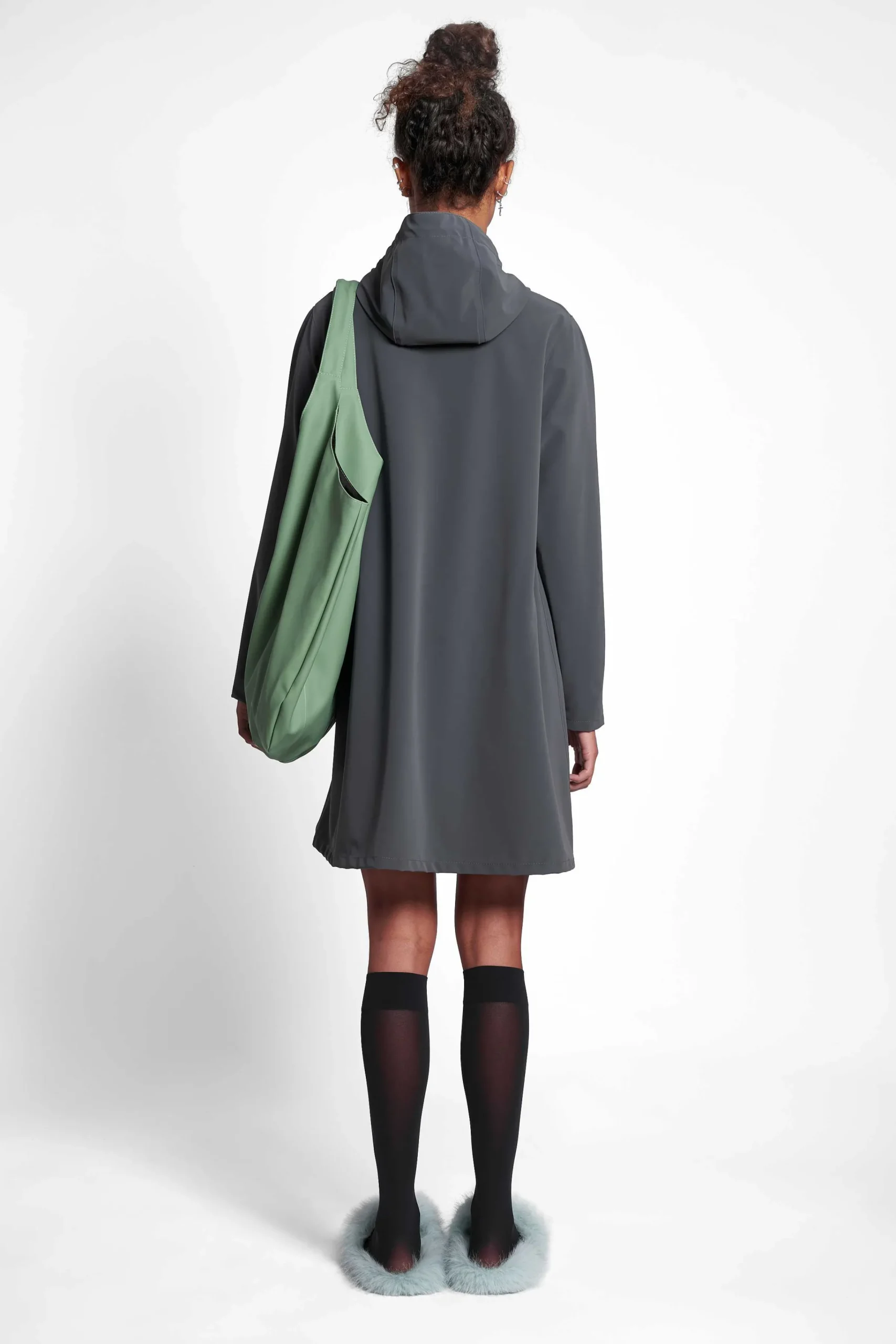 STUTTERHEIM Kvinners Salg<Mosebacke Lett Matt Regnfrakk