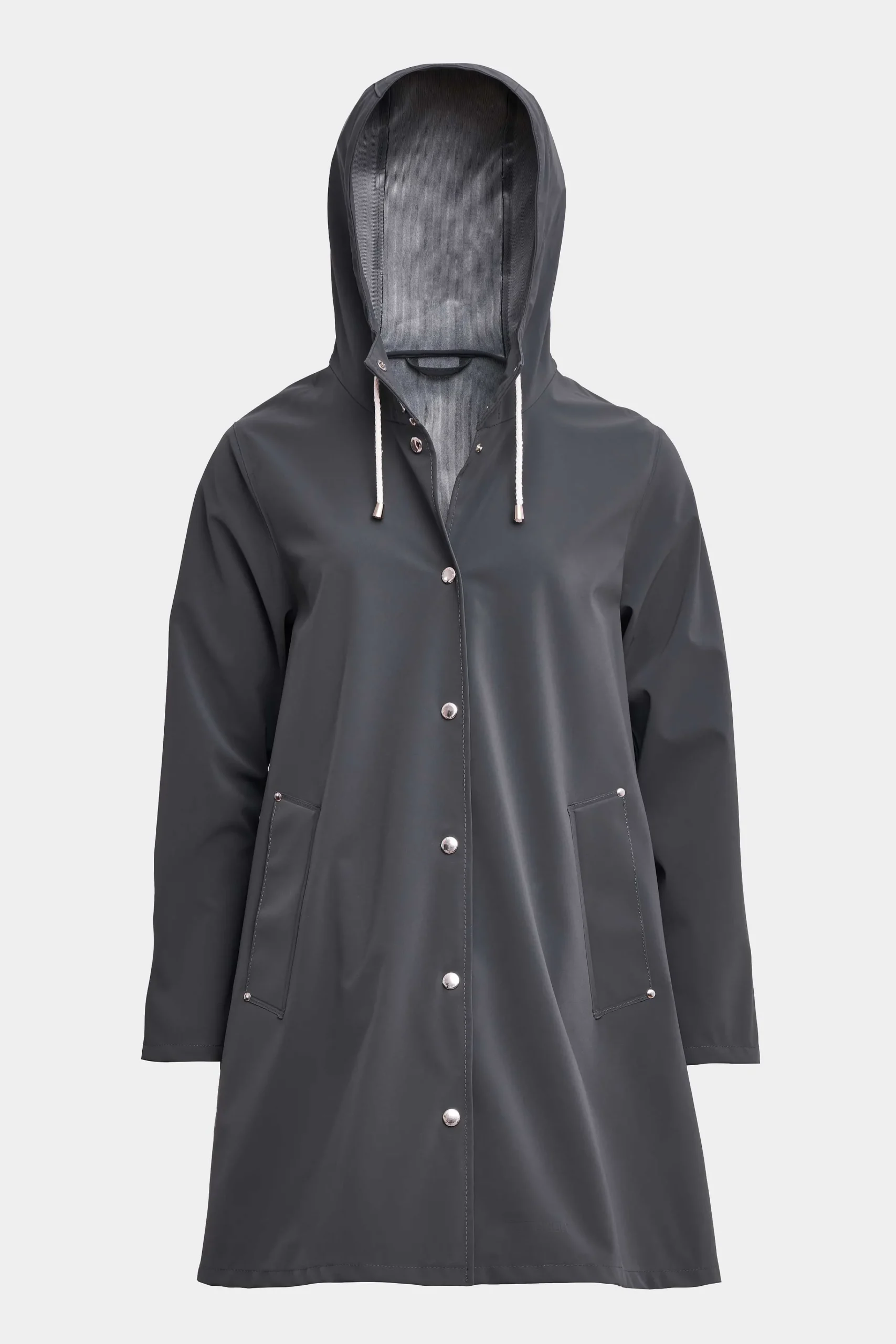 STUTTERHEIM Kvinners Salg<Mosebacke Lett Matt Regnfrakk