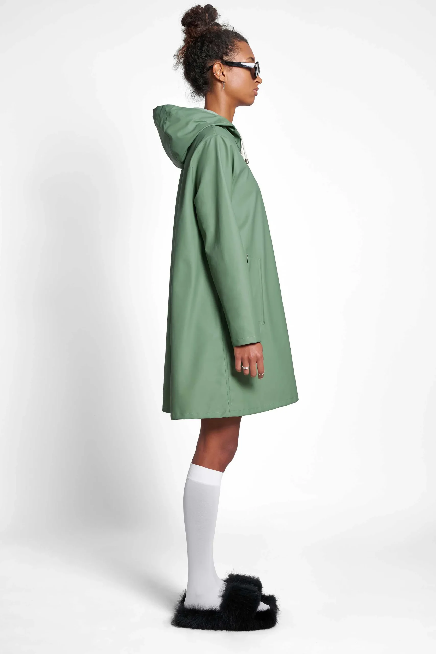 STUTTERHEIM Kvinners Salg<Mosebacke Lett Regnfrakk