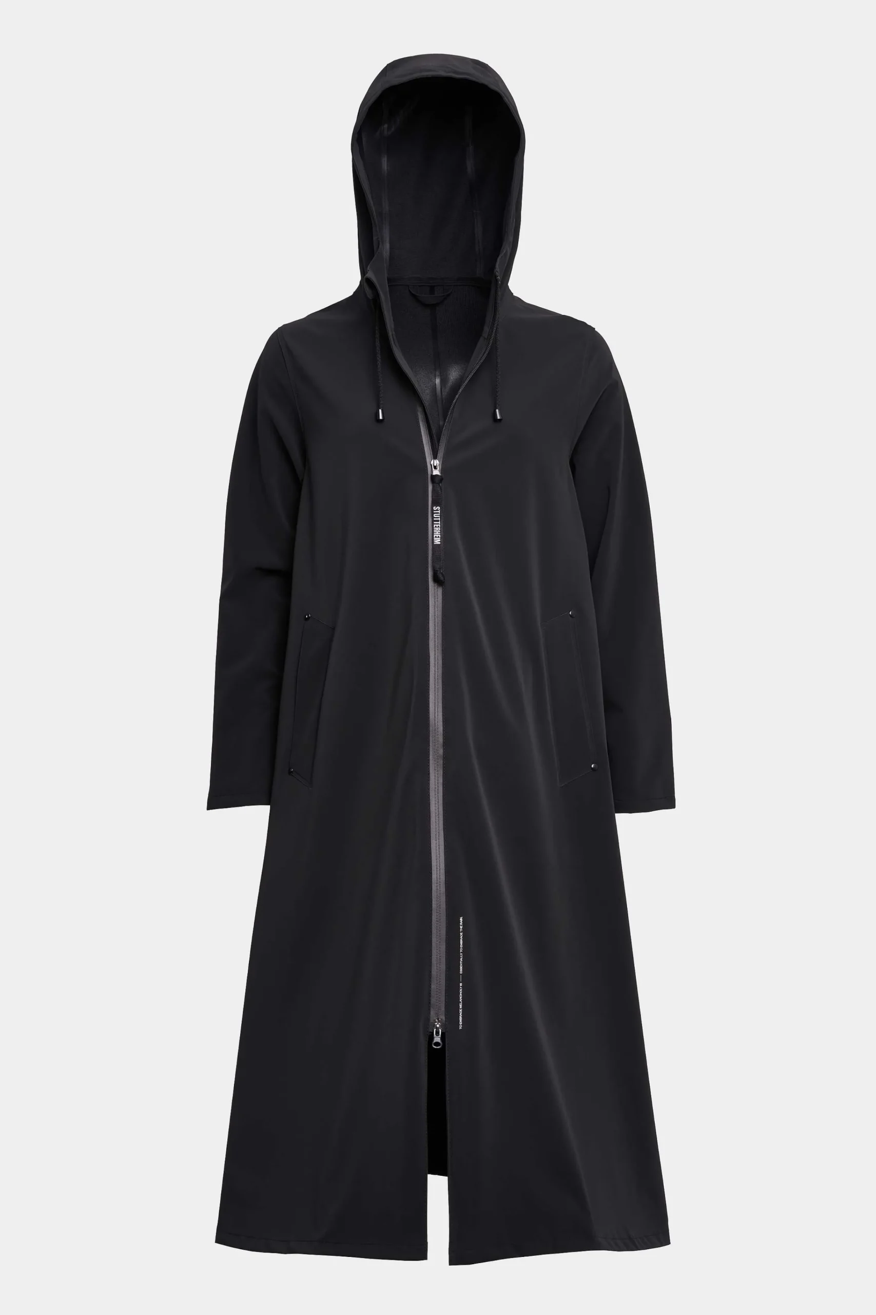 STUTTERHEIM Jakker<Mosebacke Long Matte Zip Regnfrakk