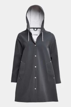 STUTTERHEIM Kvinners Salg<Mosebacke Matt Regnfrakk