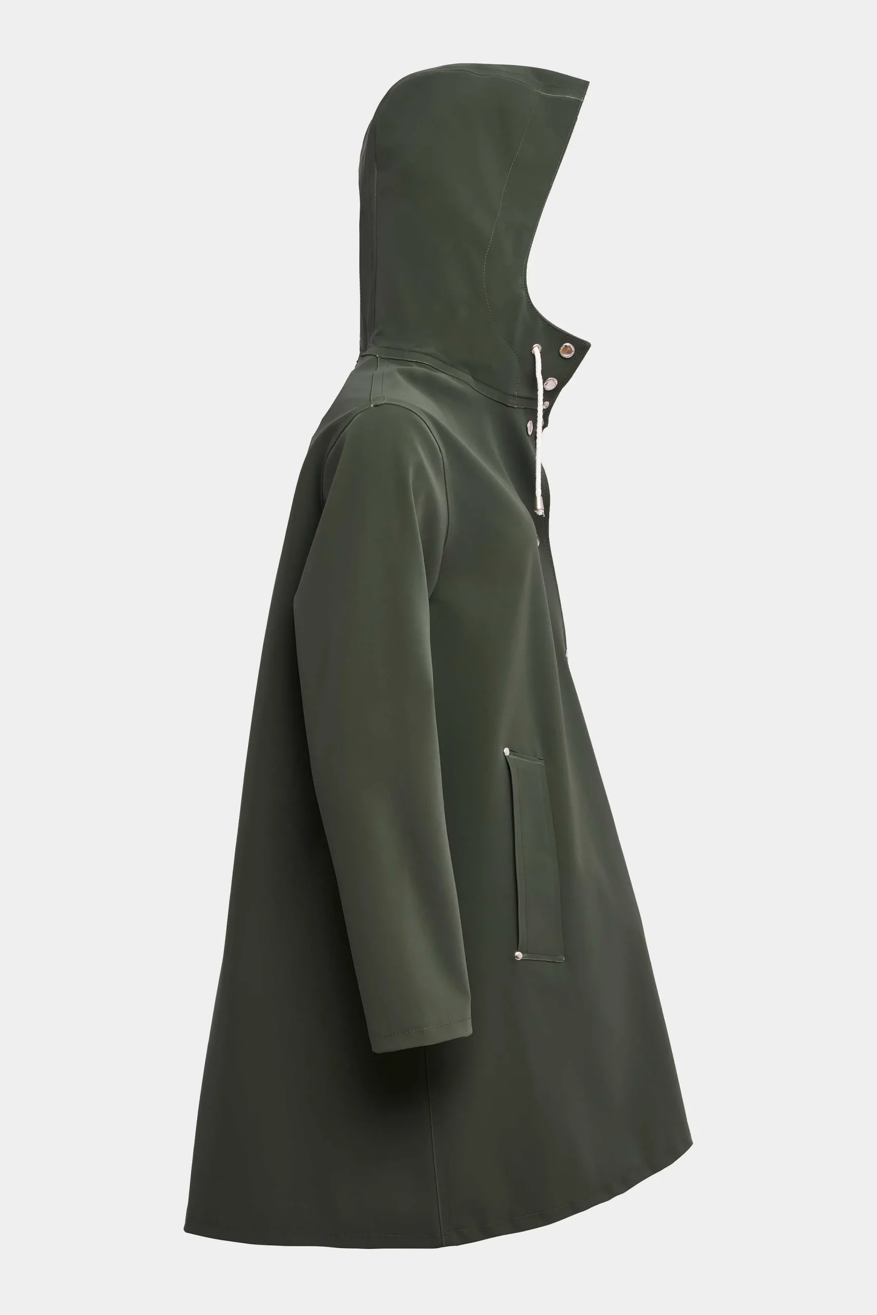 STUTTERHEIM Kvinners Salg<Mosebacke Matt Regnfrakk