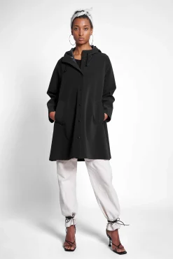 STUTTERHEIM Kvinners Salg<Mosebacke Matt Regnfrakk