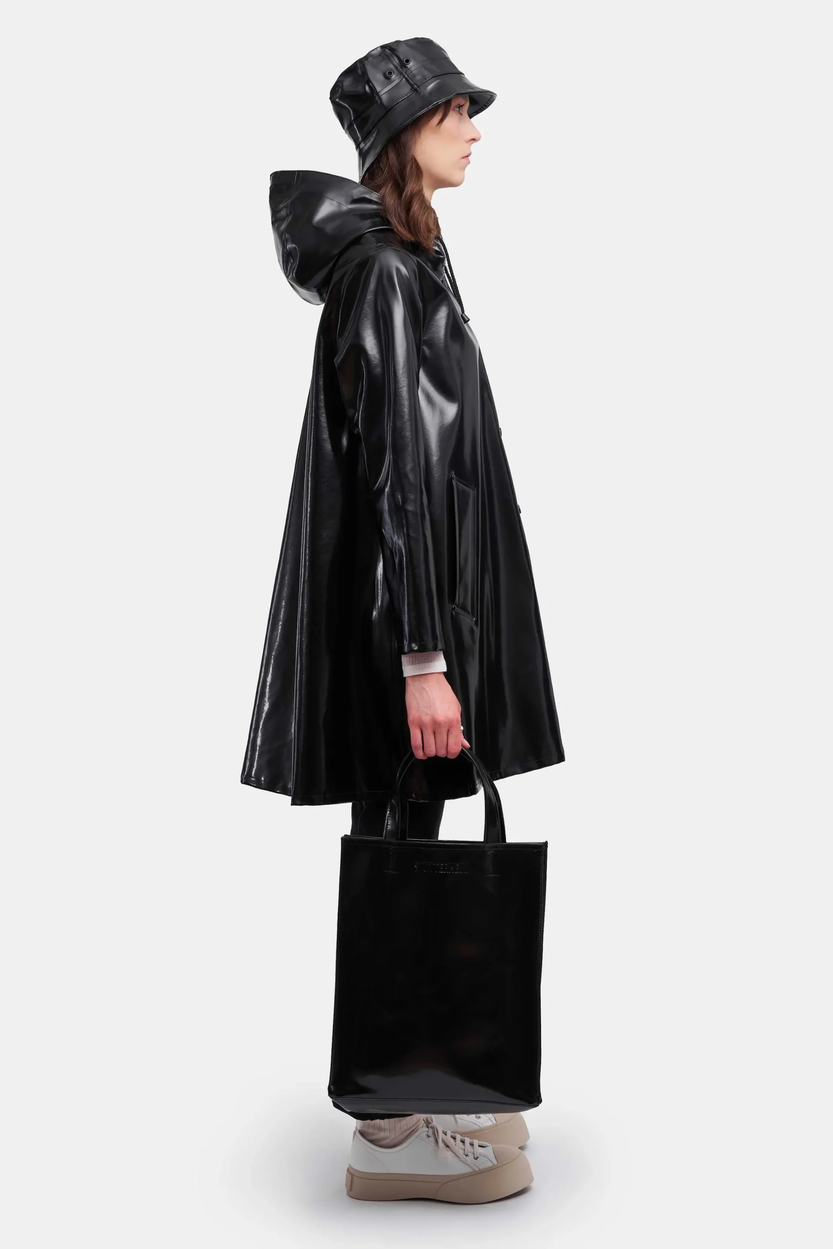 STUTTERHEIM Kvinners Salg<Mosebacke Opal Regnfrakk
