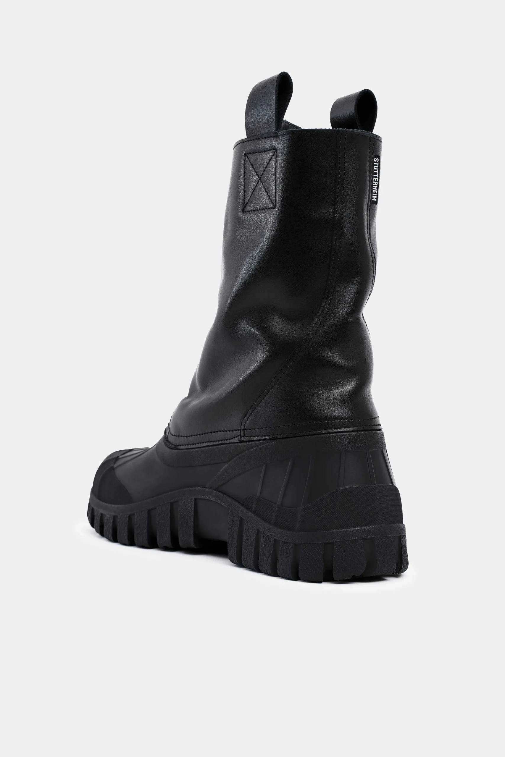 STUTTERHEIM Lær Støvler<Patrol Zip Boot Lær