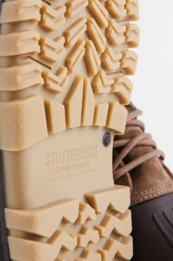STUTTERHEIM Støvler I Semsket Skinn<Patruljestovel Semsket Skinn