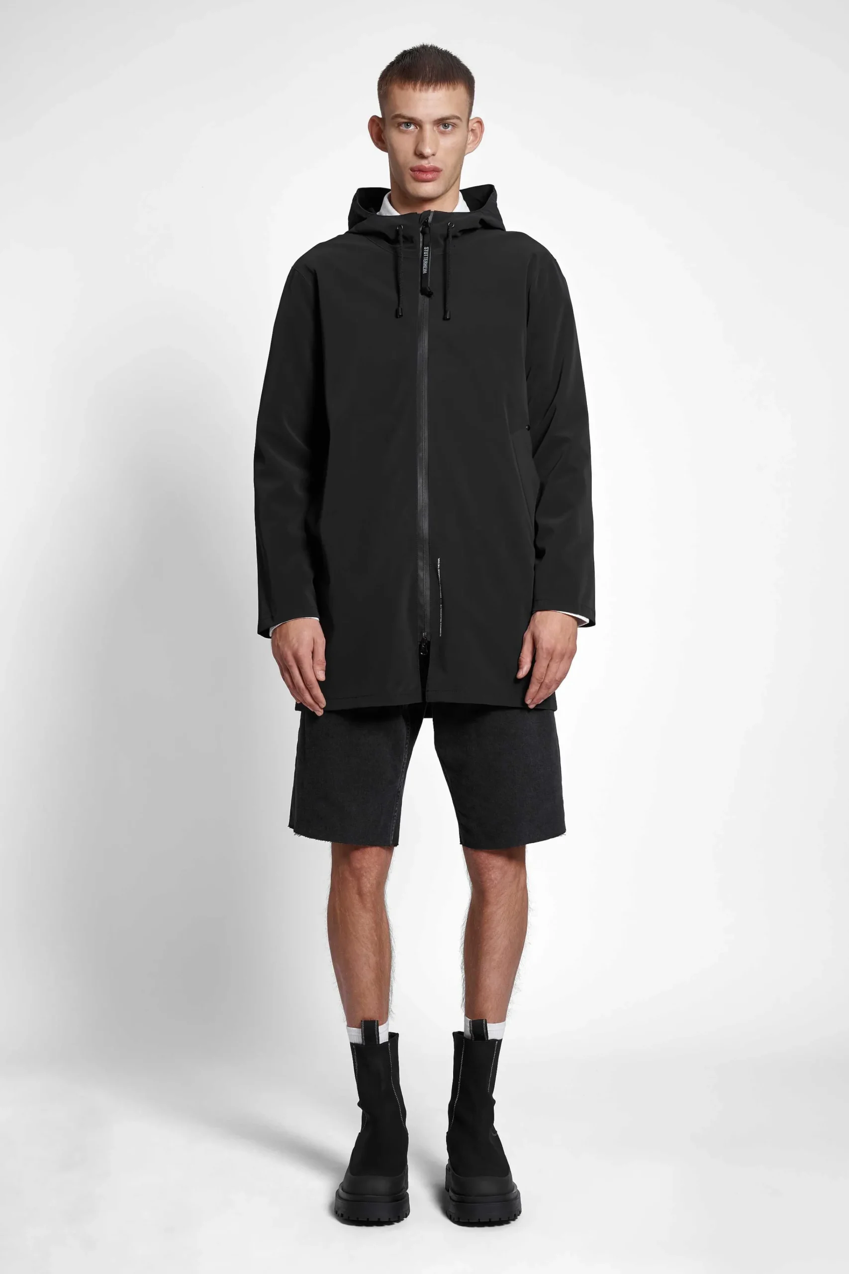 STUTTERHEIM Regnfrakker<Stockholm Lett Regnjakke I Matt Glidelas