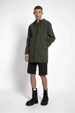 STUTTERHEIM Herresalg<Stockholm Lett Regnjakke I Matt Glidelas