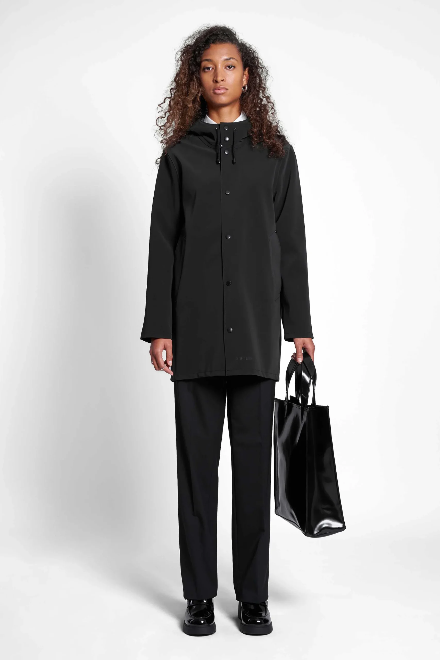 STUTTERHEIM Herresalg<Stockholm Matt Regnfrakk