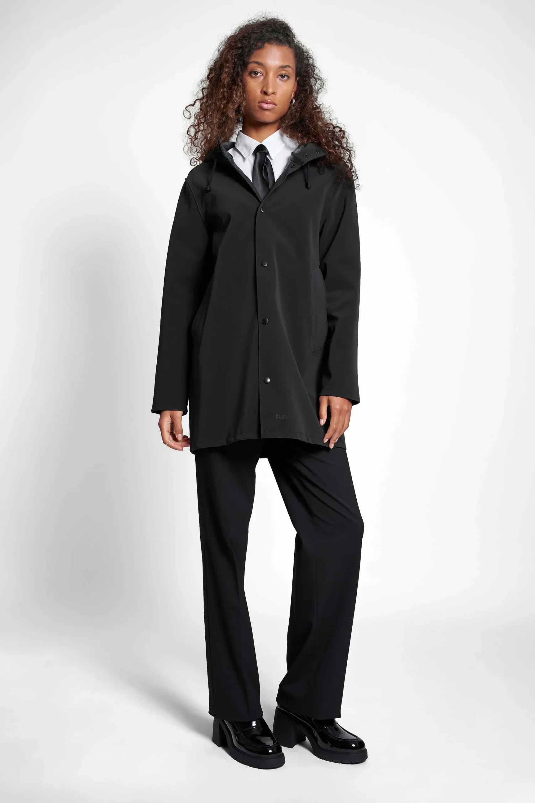 STUTTERHEIM Herresalg<Stockholm Matt Regnfrakk
